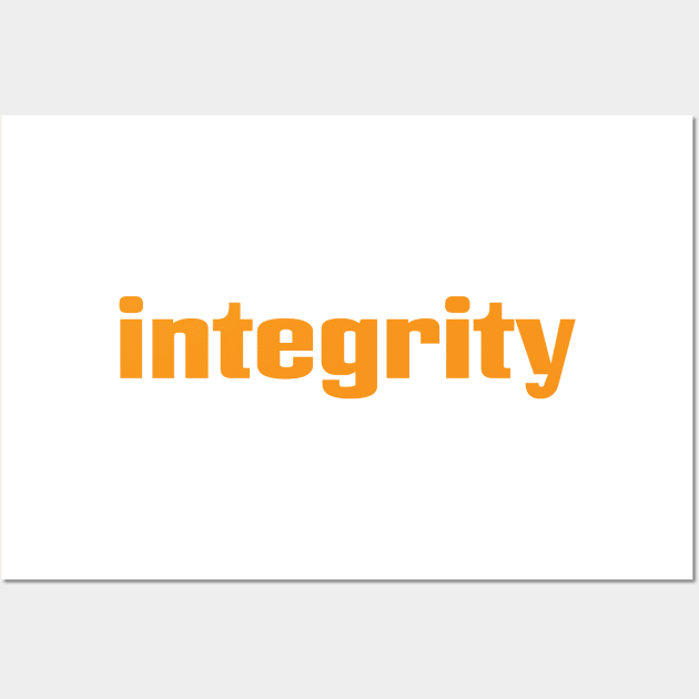 Integrity Wall Art by ProjectX23Red